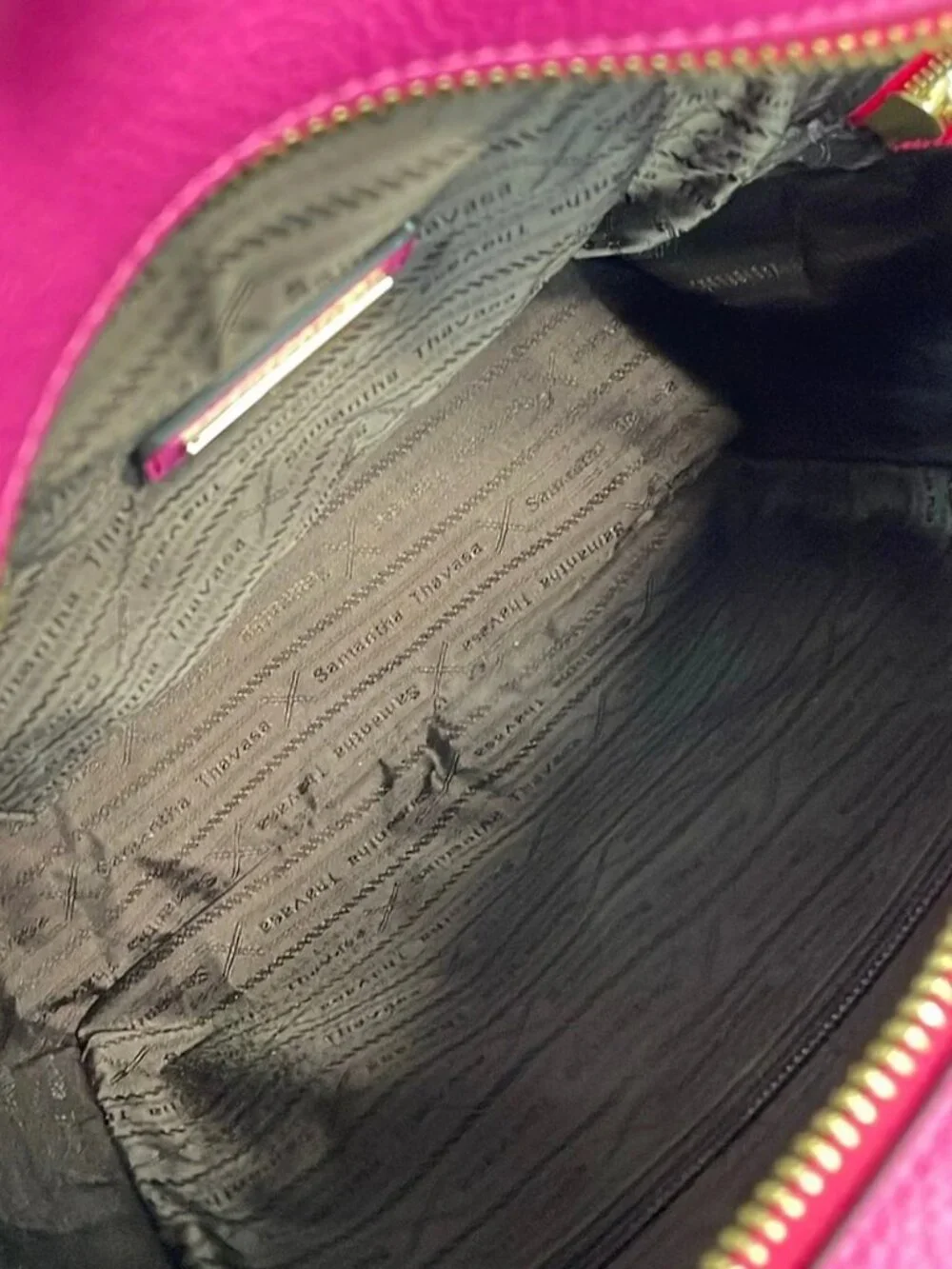 Samantha Thavasa Pink Leather Backpack